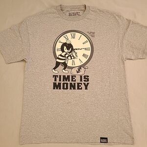 STREET DREAMS Retro T-shirt Urban Streetwear Mens XL Gray